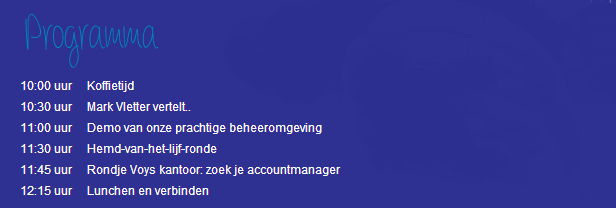 Programma